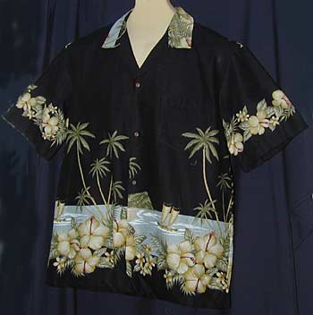 vintage women's hawaiian shirts